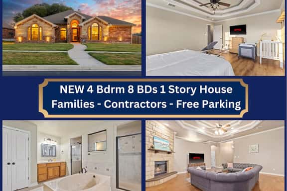 Pet-Friendly Villa w/ Backyard & EV Charger, Near Fort Hood - Professionally Managed by Stay Albatross | Furnished Rentals - Image 1