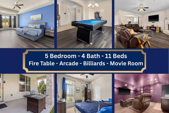 Temple Retreat: Home Theater, Arcade & Pet-Friendly - Professionally Managed by Stay Albatross | Furnished Rentals - Image 1