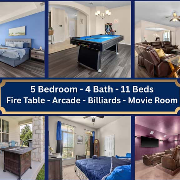 Temple Retreat: Home Theater, Arcade & Pet-Friendly - Professionally Managed by Stay Albatross | Furnished Rentals - Image 1