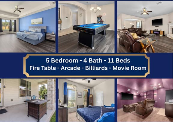 Temple Retreat: Home Theater, Arcade & Pet-Friendly - Professionally Managed by Stay Albatross | Furnished Rentals