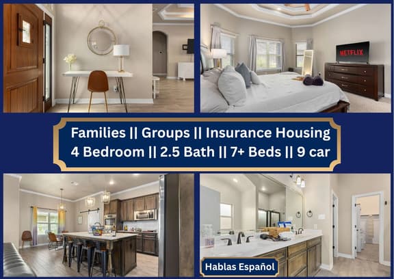 Luxury Home w/ King Beds, Garage, Near Lake & Fort - Professionally Managed by Stay Albatross | Furnished Rentals - Image 1